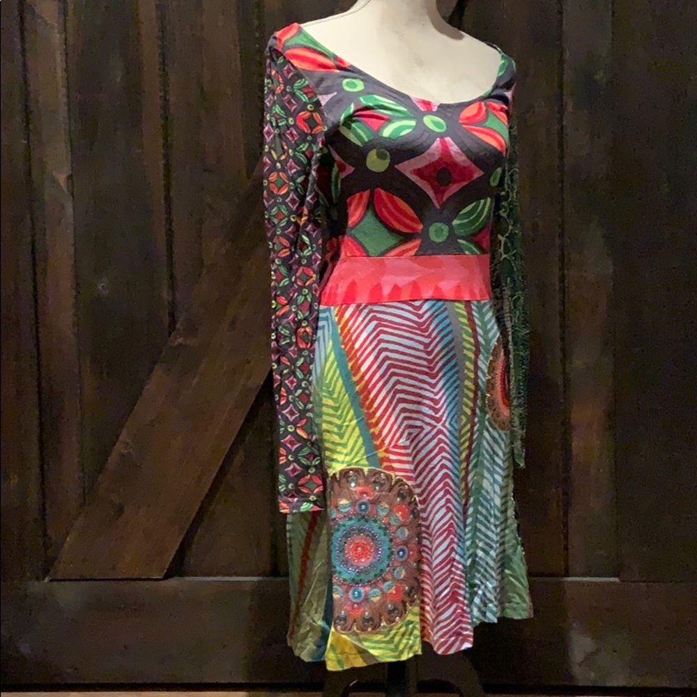 Desigual Santini Long Sleeve Dress